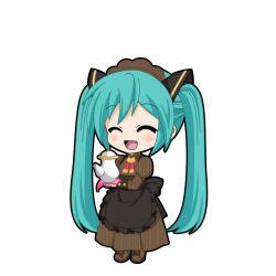 hatsune miku from vocaloid