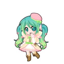 hatsune miku from vocaloid