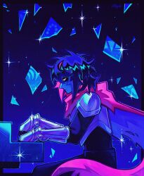 kris (dark world) (deltarune) from deltarune by mihych