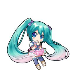 hatsune miku from vocaloid