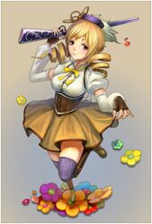 tomoe mami from mahou shoujo madoka magica by nue (artist)