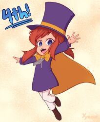 hat kid from a hat in time by xyronii
