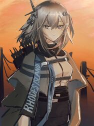 greythroat (arknights) from arknights