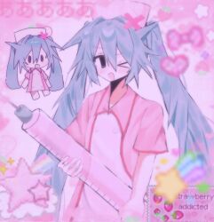 hatsune miku from koiiro byoutou (vocaloid)