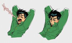 urameshi yusuke from yu yu hakusho