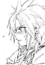 cloud strife from final fantasy by mito (go!go!king!)