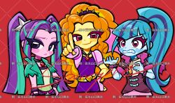 adagio dazzle from equestria girls: rainbow rocks