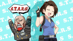 jill valentine from azumanga daioh by nagare