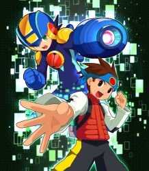 lan hikari (mega man) from mega man (series)