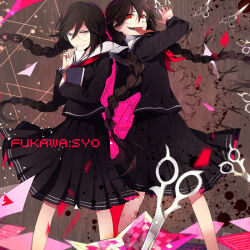 fukawa toko from danganronpa: trigger happy havoc by zxs1103