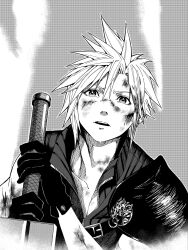 cloud strife from final fantasy by zupakyo