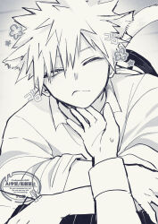 bakugou katsuki from boku no hero academia