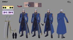 vergil (devil may cry) from devil may cry (netflix)
