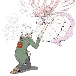 kaname madoka from danganronpa (series) by kmnm 1403