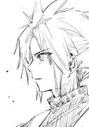 cloud strife from final fantasy by mito (go!go!king!)