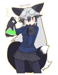 silver fox (kemono friends) from kemono friends