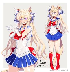 sailor moon from bishoujo senshi sailor moon by a.nori