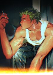 roronoa zoro from one piece by ctrl zen