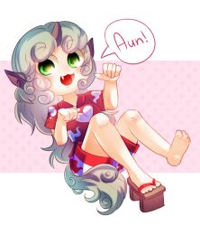 komano aunn from touhou