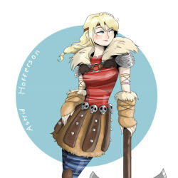 astrid hofferson from how to train your dragon (series)