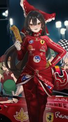 hakurei reimu from ferrari