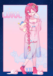 megurine luka from vocaloid by hieno hiro