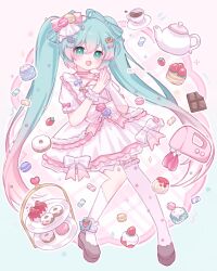 hatsune miku from vocaloid by yukomeow