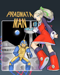 diana (pragmata) from mega man (series) by zanpan526