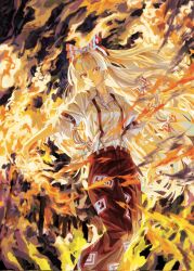 fujiwara no mokou from touhou