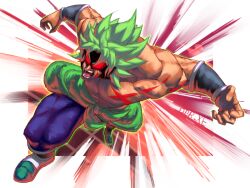 broly (dragon ball super) from dragon ball