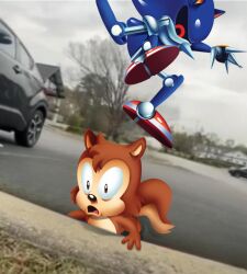 metal sonic from sonic (series)