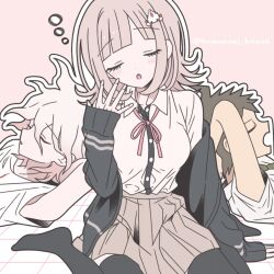 hinata hajime from danganronpa (series) by komanami kawaii