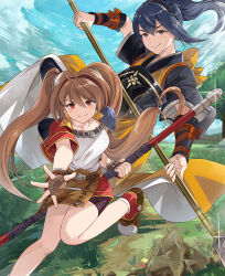 estelle bright from eiyuu densetsu by kanmiya shinobu