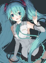 hatsune miku from vocaloid