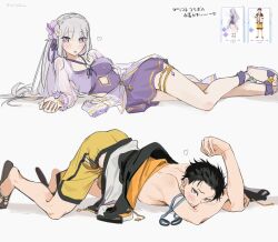 emilia (re:zero) from re:zero kara hajimeru isekai seikatsu