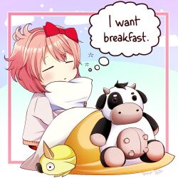 sayori (doki doki literature club) from doki doki literature club