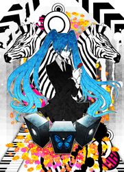 hatsune miku from saihate (vocaloid) by getsumen chakuriku