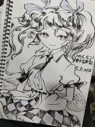 himekaidou hatate from touhou by s-a-murai
