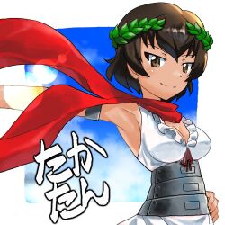 caesar (girls und panzer) from girls und panzer
