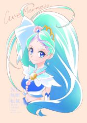 cure mermaid from go! princess precure by maboroshineko