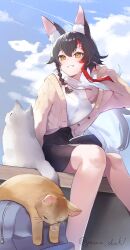 ookami mio from hololive