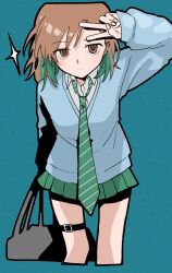 misaka mikoto from toaru kagaku no railgun