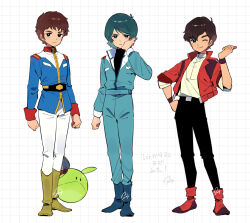 amuro ray from gundam by moyori