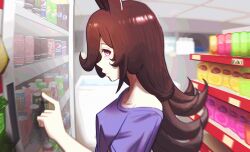 rice shower (umamusume) from monster energy