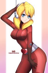 alia (mega man) from mega man (series) by rob (robarts)