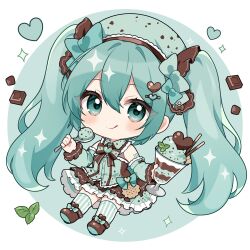 hatsune miku from vocaloid by yuni (irohasuiroiro)