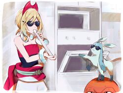 glaceon from pokemon