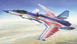 asf-x shinden ii from ace combat by tenjin hidetaka