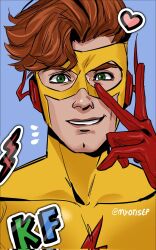kid flash from dc comics
