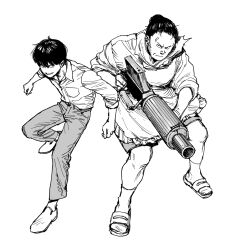 kaneda shoutarou (akira) from akira (manga) by abaraya